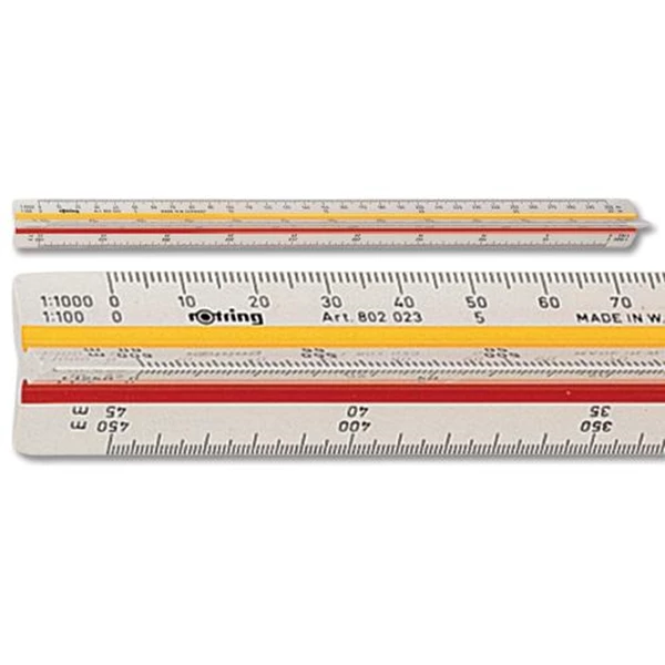 ROTRING SCALE RULER 802019  802020  802022  802023